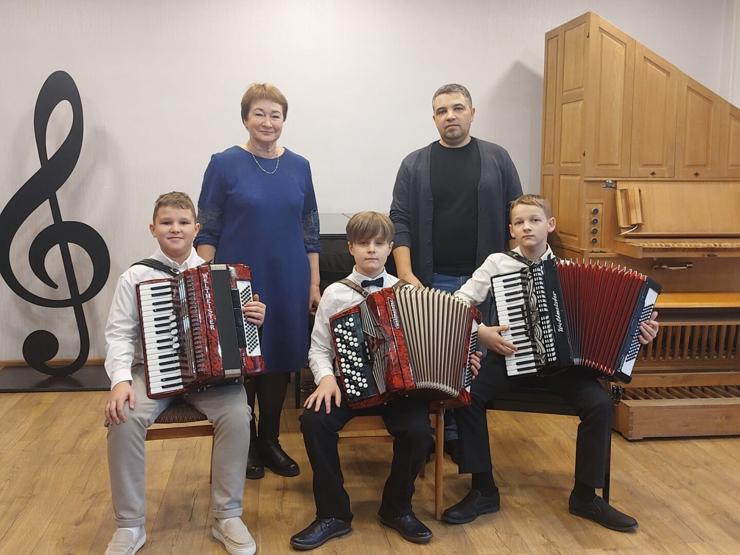 Jaunajiem akordeonistiem labi sasniegumi Valsts konkursā