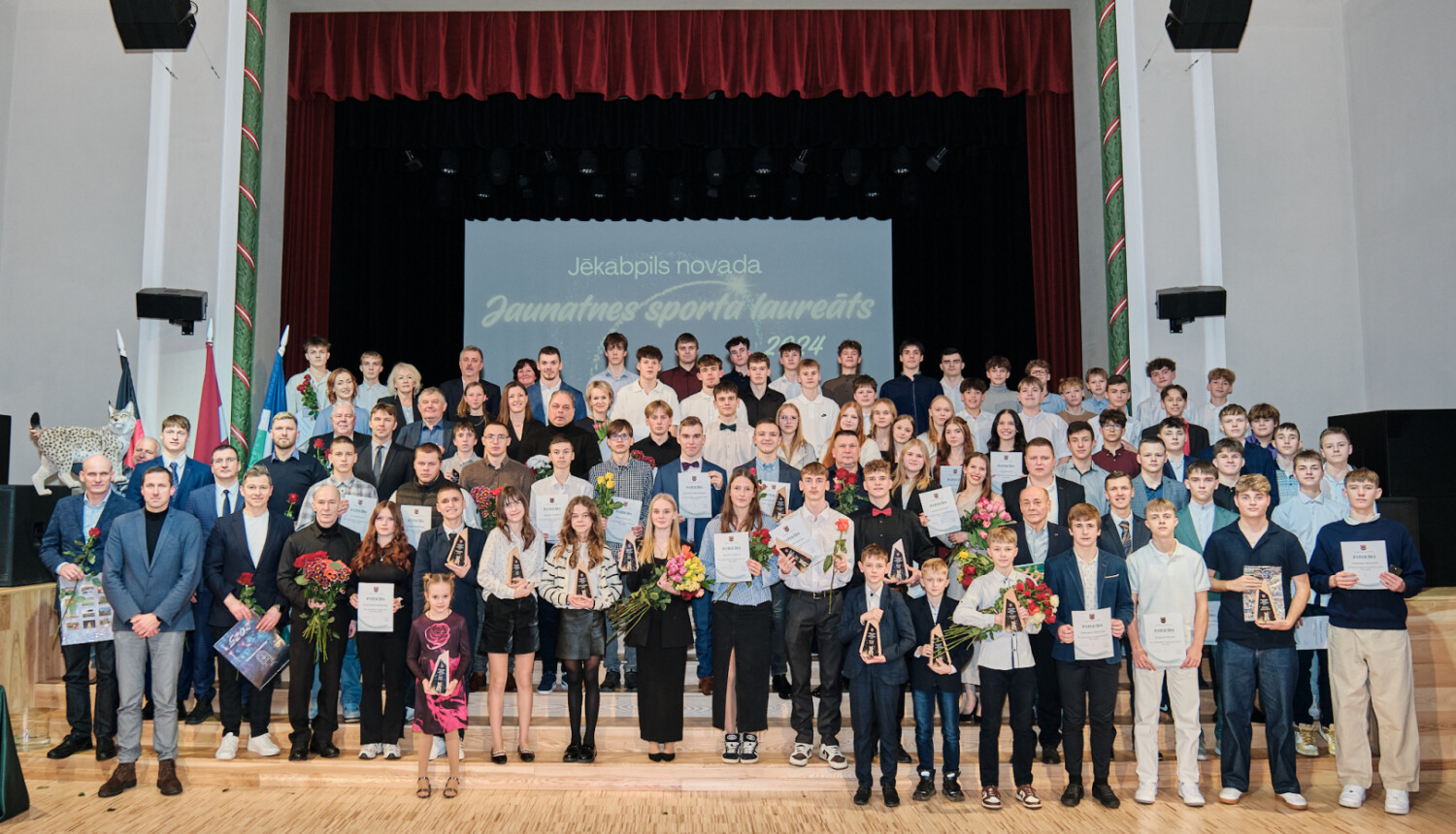 Godina Jēkabpils novada jaunatnes sporta laureātus