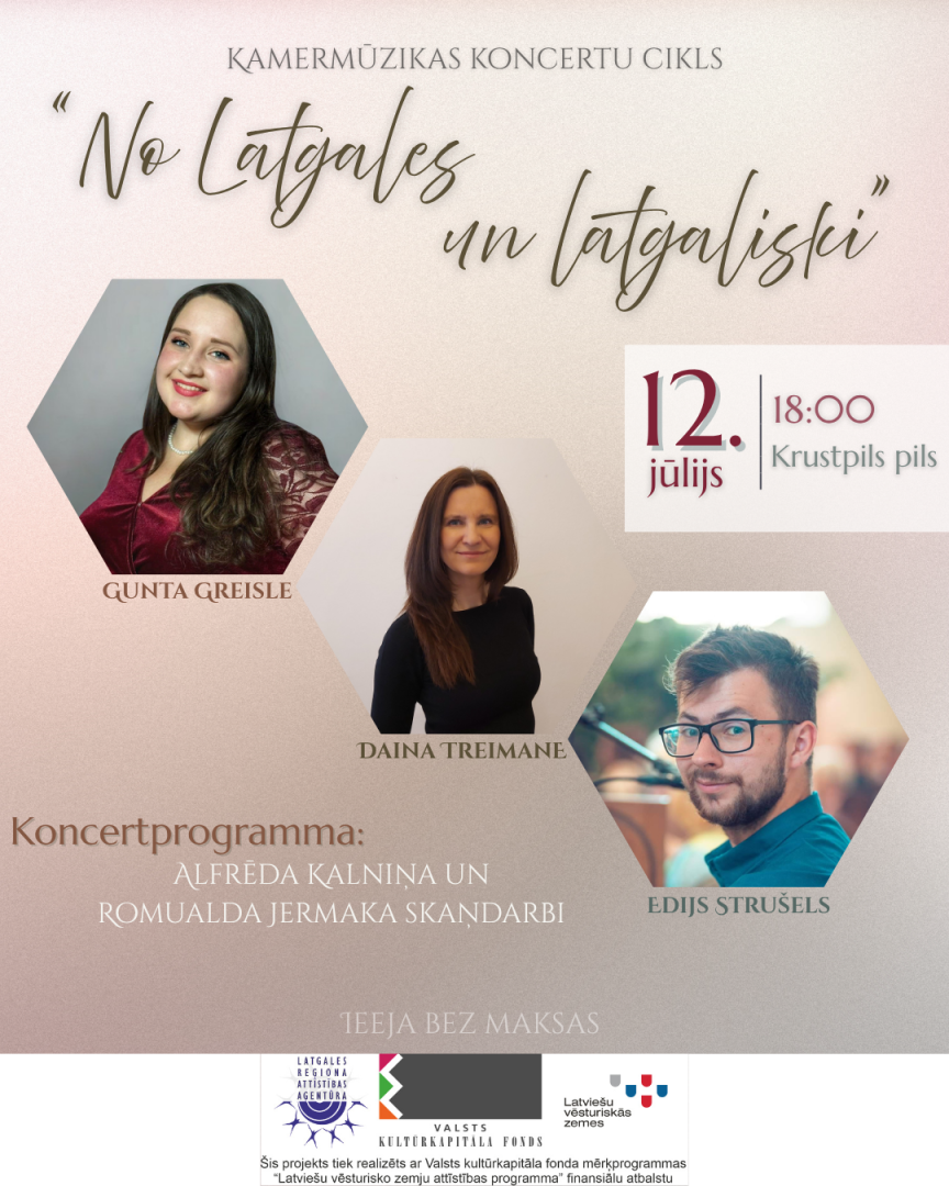 Kamermūzikas koncerts “No Latgales un latgaliski”