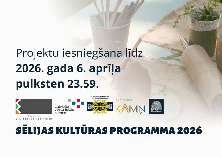 Aicina pieteikties kultūras projektu konkursam