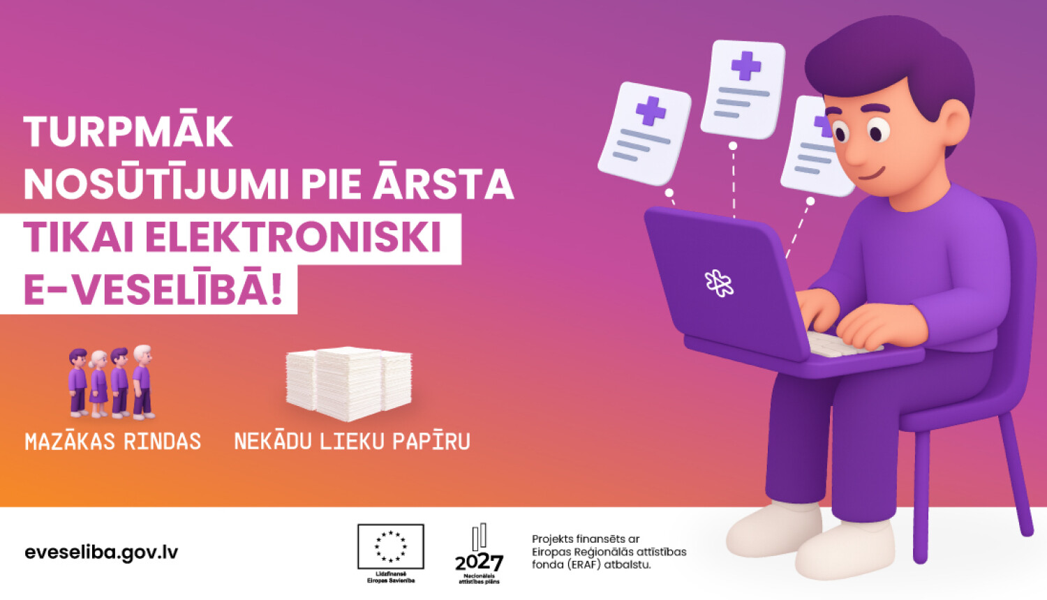 Nosūtījumi pie ārsta tagad tikai elektroniski