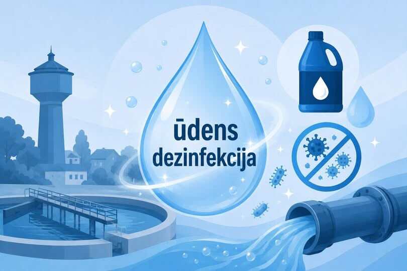 Maija pēdējā nedēļā notiks ūdensapgādes sistēmas hlorēšana